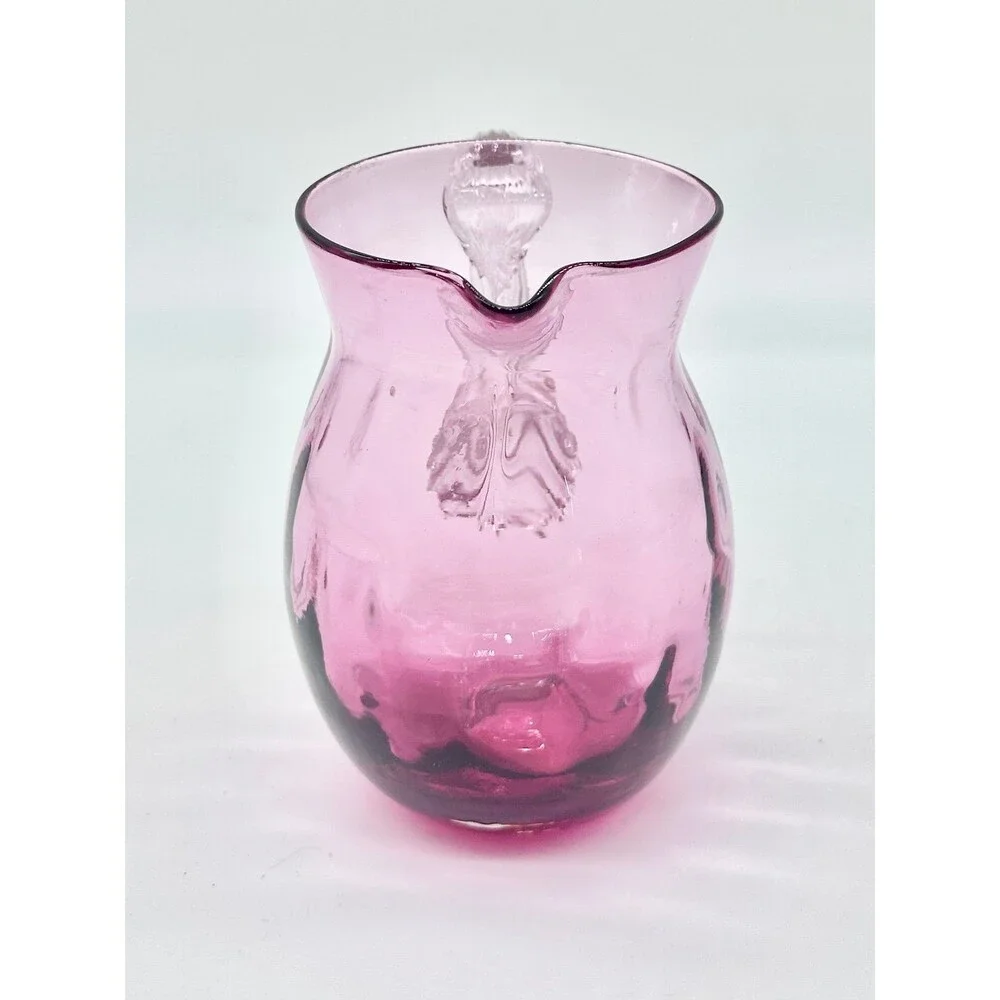 Vintage Pilgrim Glass Purple Cranberry Small 3.75